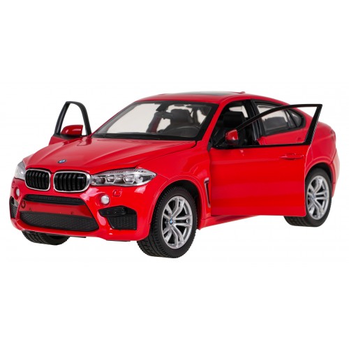 Kovové auto 1:24 BMW X6M Red RASTAR