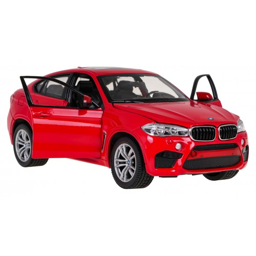 Kovové auto 1:24 BMW X6M Red RASTAR
