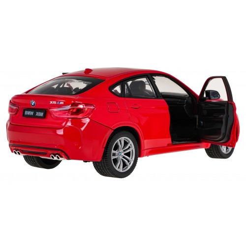 Kovové auto 1:24 BMW X6M Red RASTAR