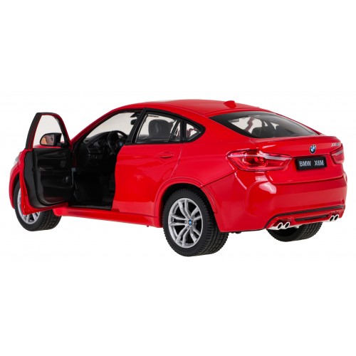 Kovové auto 1:24 BMW X6M Red RASTAR
