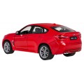 Kovové auto 1:24 BMW X6M Red RASTAR