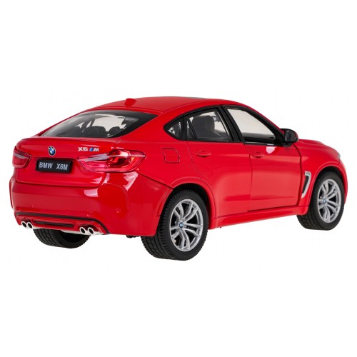 Kovové auto 1:24 BMW X6M Red RASTAR