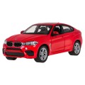 Kovové auto 1:24 BMW X6M Red RASTAR