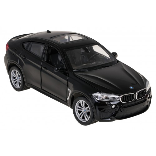 Kovové auto 1:24 BMW X6M Black RASTAR
