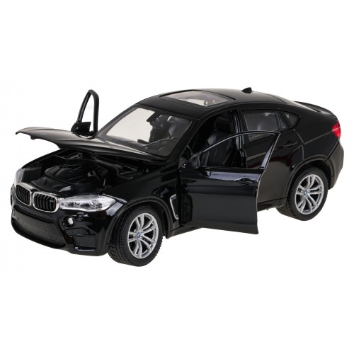 Kovové auto 1:24 BMW X6M Black RASTAR