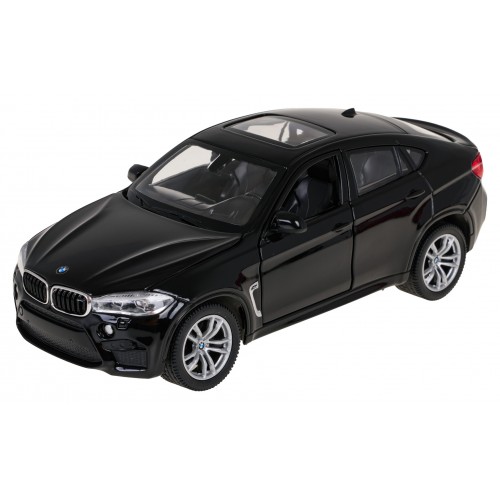 Kovové auto 1:24 BMW X6M Black RASTAR