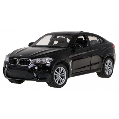Kovové auto 1:24 BMW X6M Black RASTAR