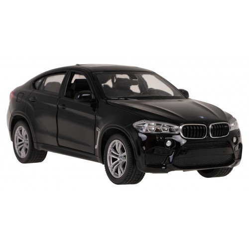 Kovové auto 1:24 BMW X6M Black RASTAR