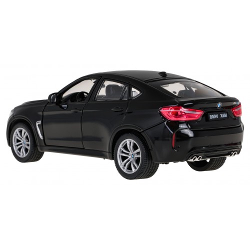 Kovové auto 1:24 BMW X6M Black RASTAR