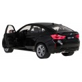 Kovové auto 1:24 BMW X6M Black RASTAR