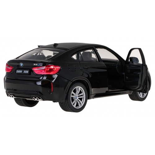 Kovové auto 1:24 BMW X6M Black RASTAR