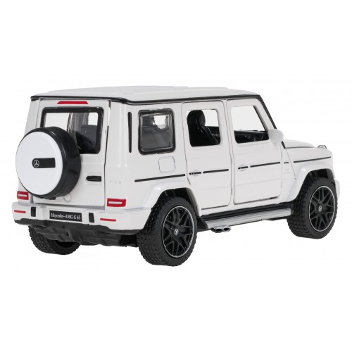 Kovové auto 1/32 Mercedes-Benz AMG G63 so zvukom White RASTAR