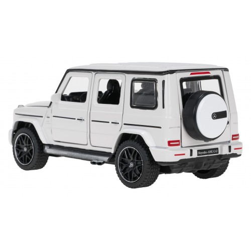 Kovové auto 1/32 Mercedes-Benz AMG G63 so zvukom White RASTAR