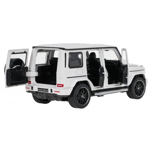Kovové auto 1/32 Mercedes-Benz AMG G63 so zvukom White RASTAR