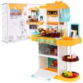 Kuchynský kútik Kuchyňa pre deti Žltý 43 ks. + Interaktívne efekty + Kohútik s vodou