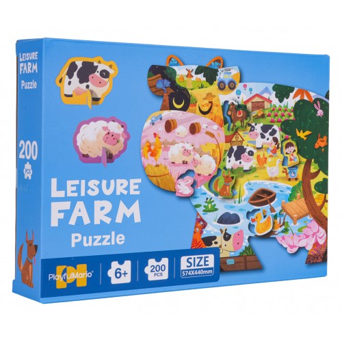Sada puzzle 200ks. Farma