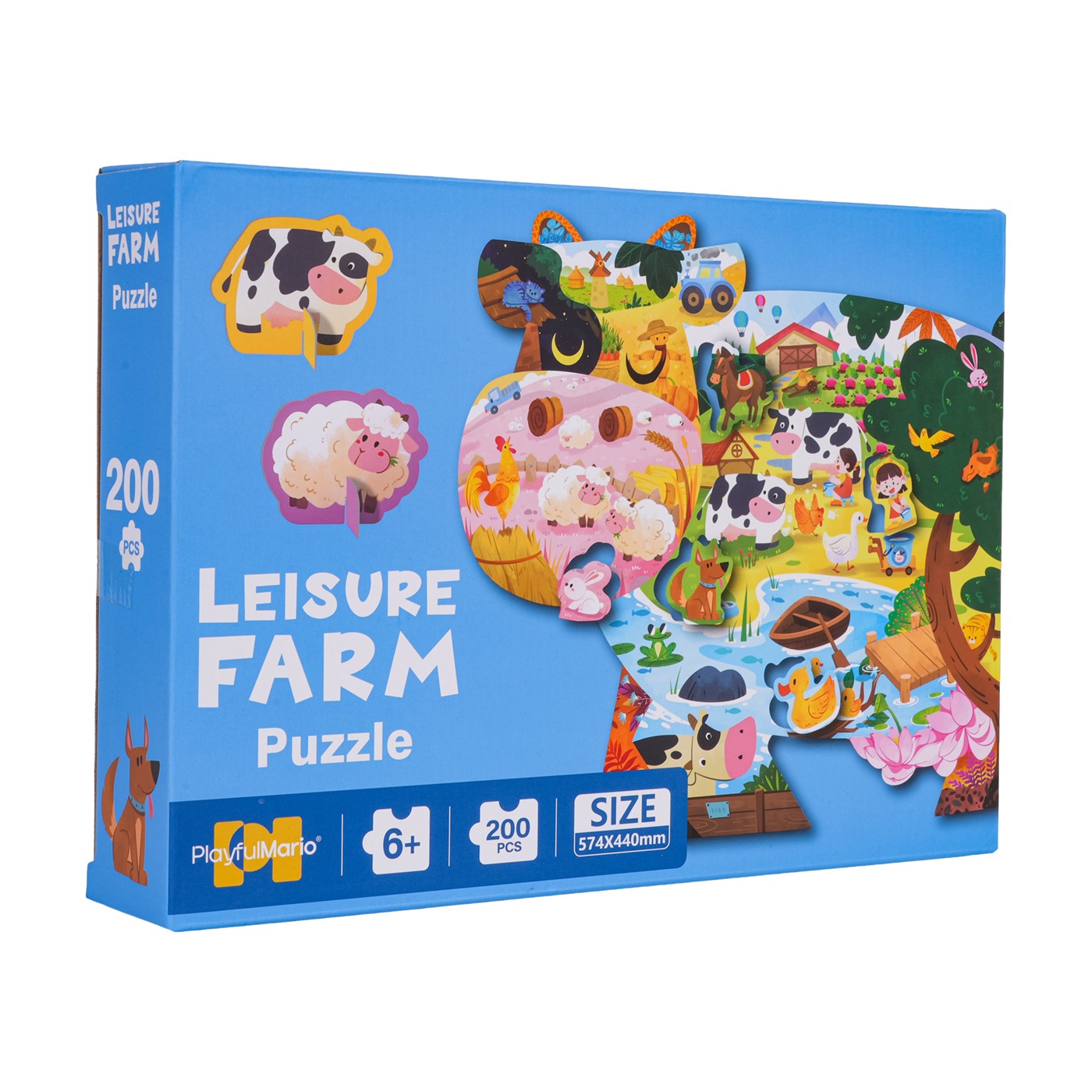 Sada puzzle 200ks. Farma