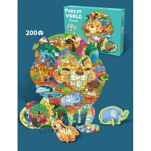 Sada puzzle 200ks. Safari