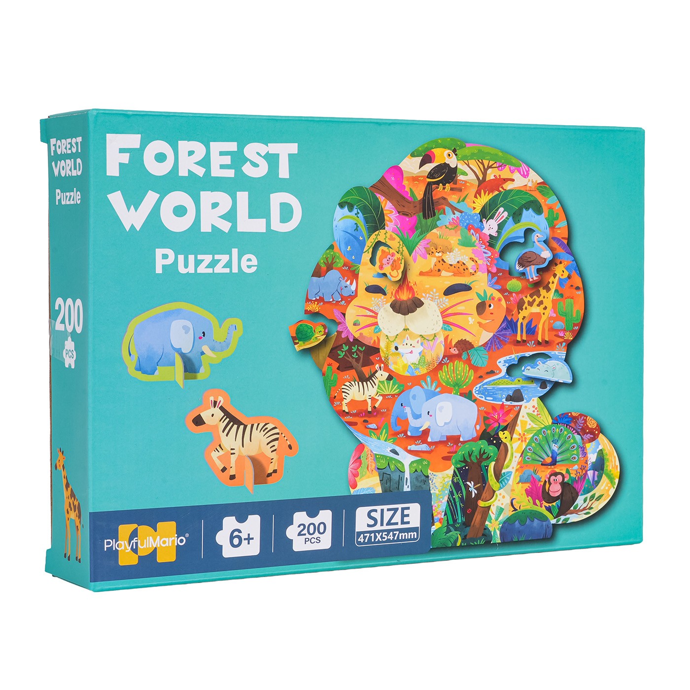 Sada puzzle 200ks. Safari