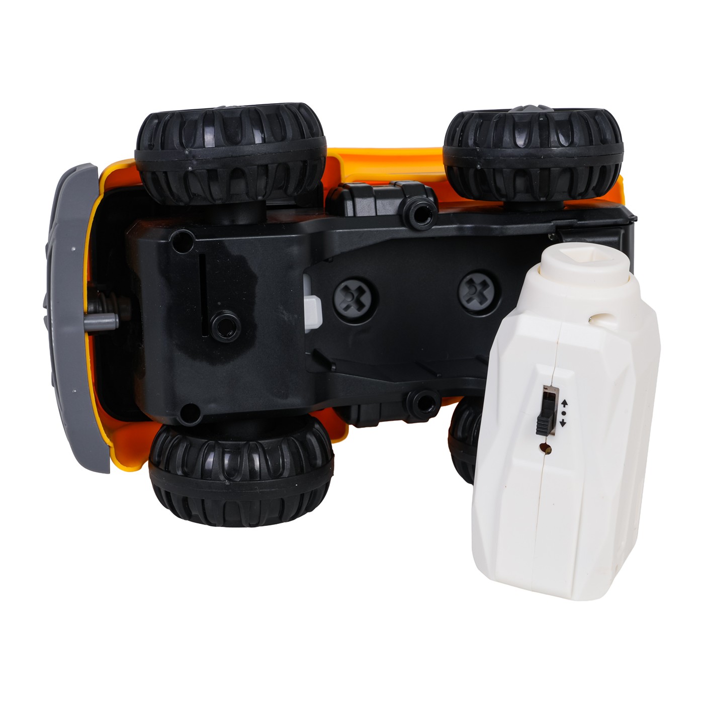 Demontovaný stavebný sklápač