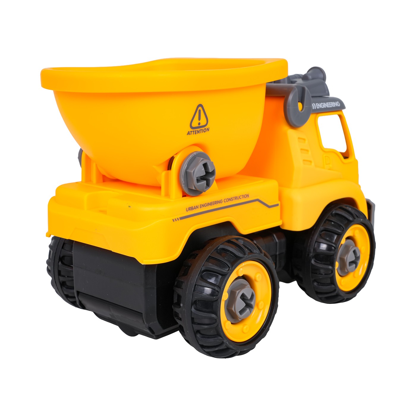 Demontovaný stavebný sklápač