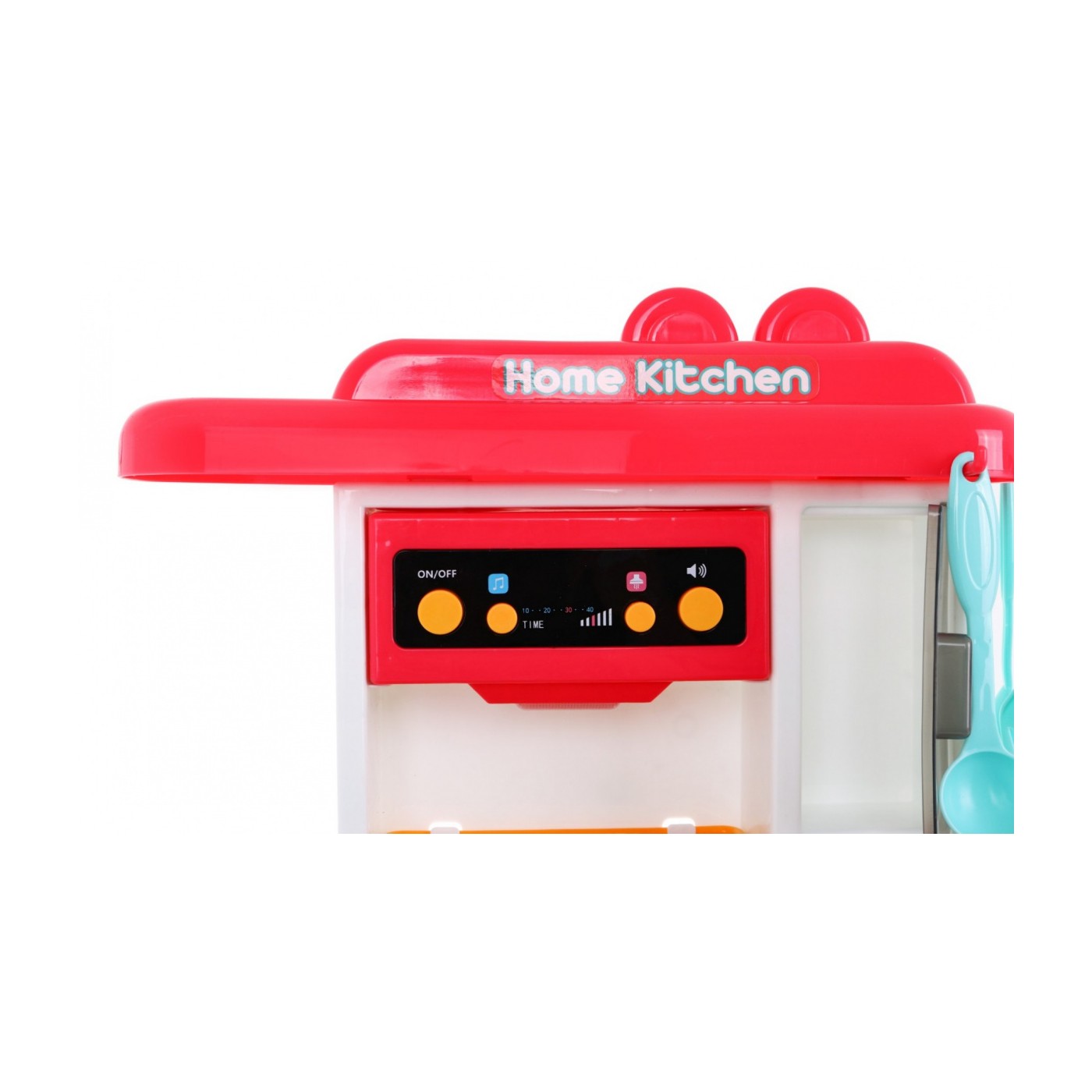 Kuchynský kútik Kuchyňa pre deti Ružový 43 ks. + Interaktívne efekty + Kohútik s vodou