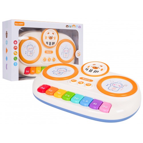 Klávesnica + dotykové bubny Teddy Bear