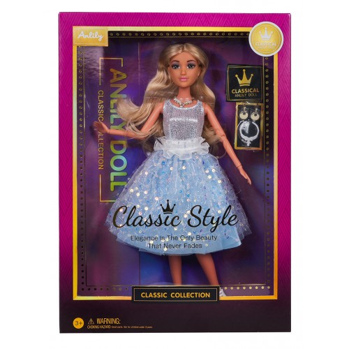 Módna bábika Olga + doplnky