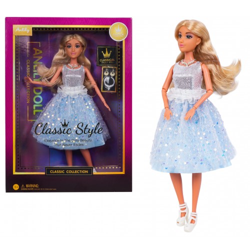 Módna bábika Olga + doplnky