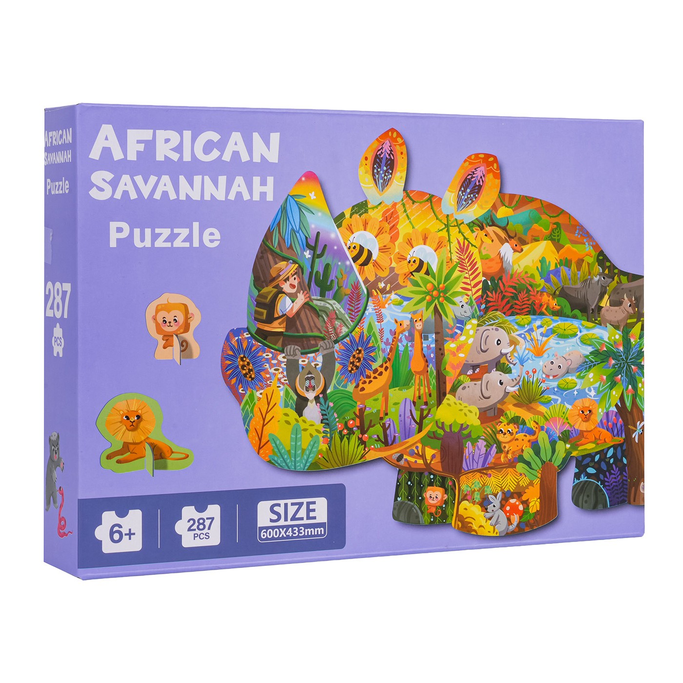 Sada puzzle 287ks. Safari