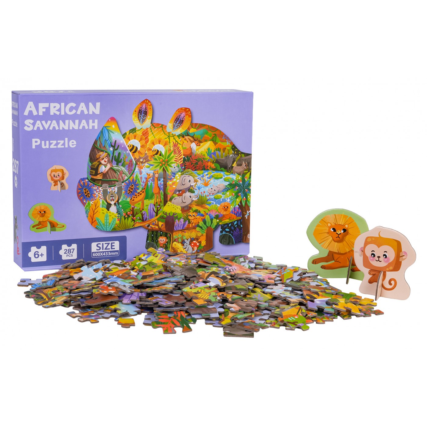 Sada puzzle 287ks. Safari