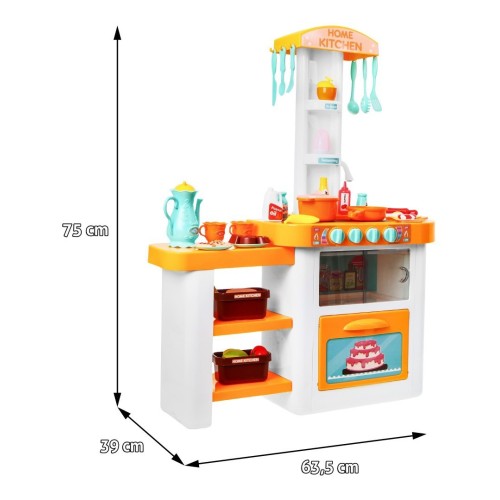 Kuchynský kútik 46 ks. Žltý Zástera Čiapka Kohútik s vodou