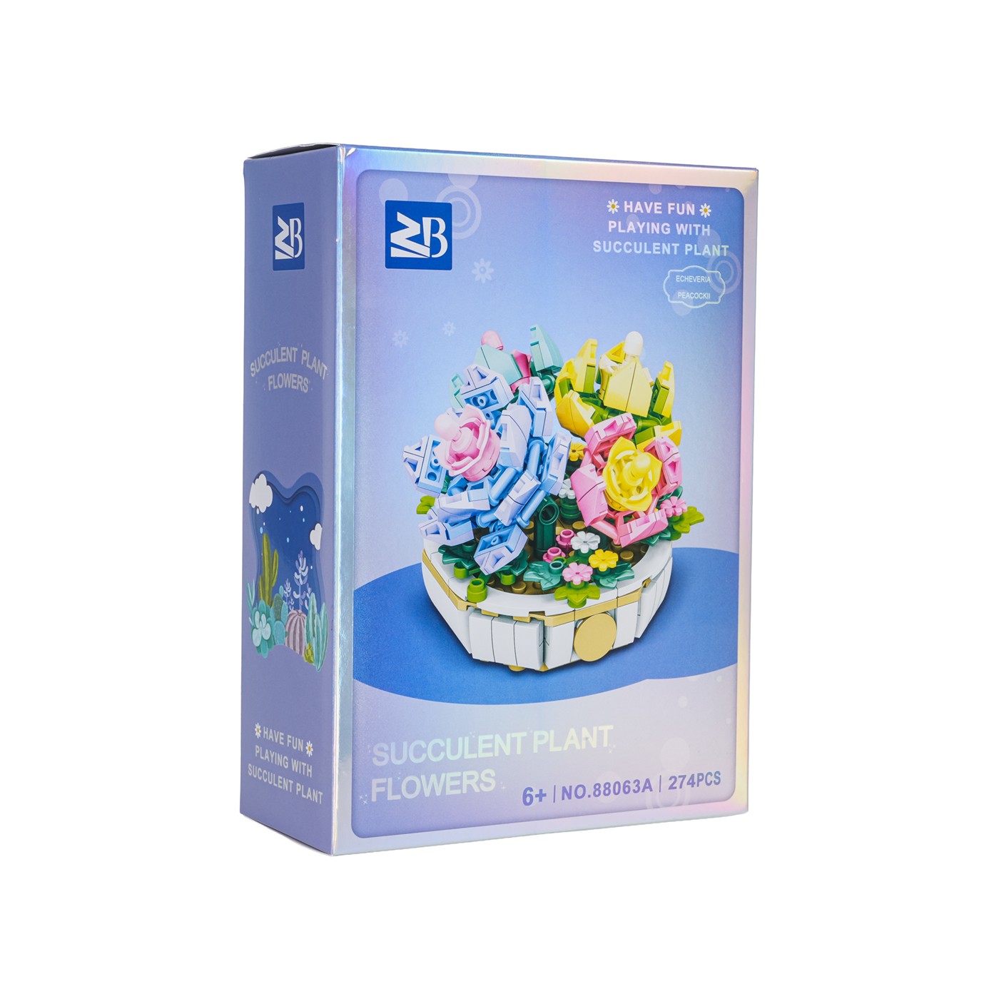 Sada kvetinových blokov 274 ks.