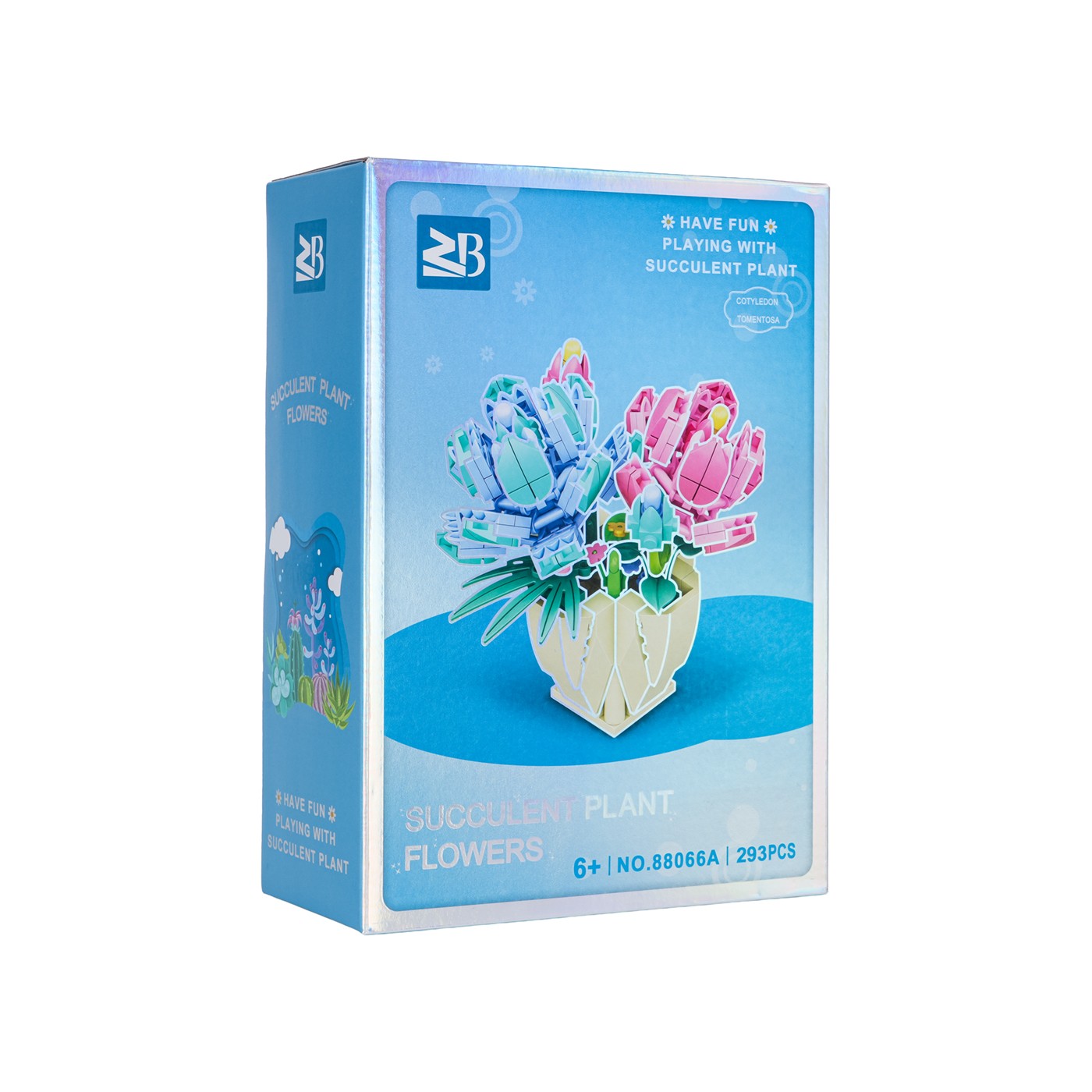 Sada kvetinových blokov 293 ks.