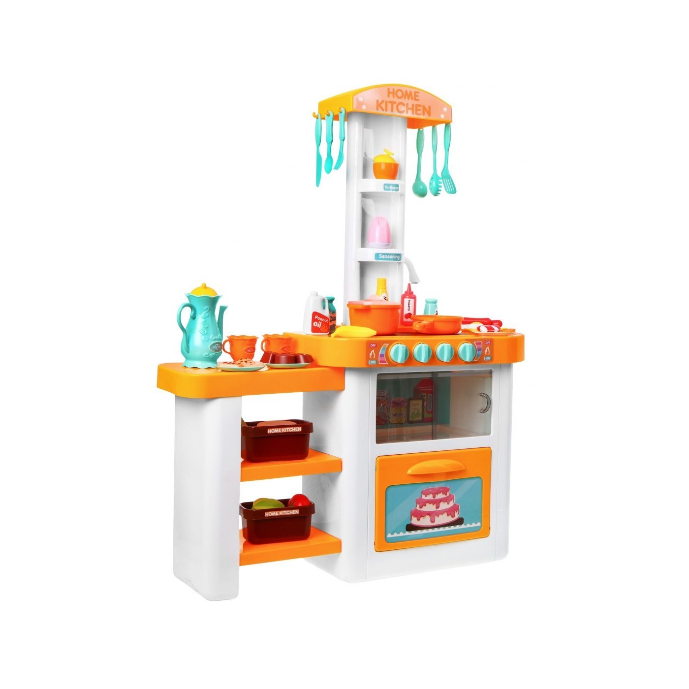 Kuchynský kútik 46 ks. Žltý Zástera Čiapka Kohútik s vodou