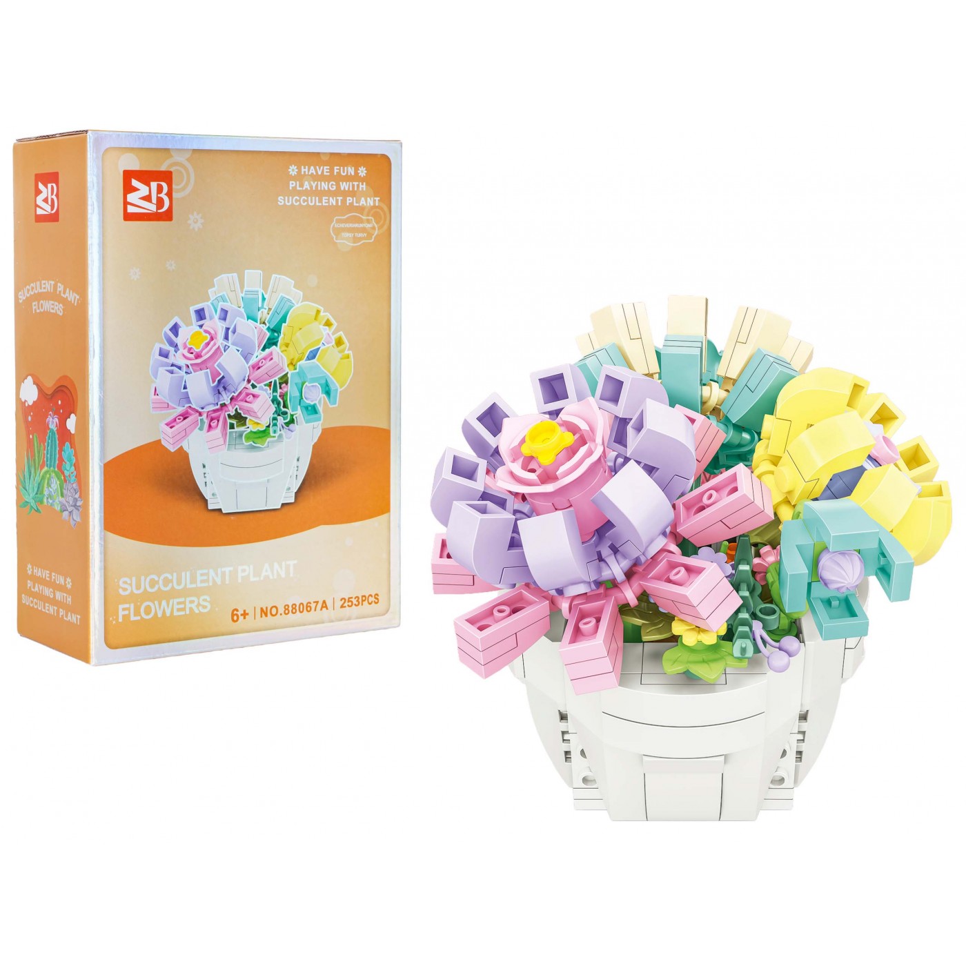 Sada kvetinových blokov, 253el.