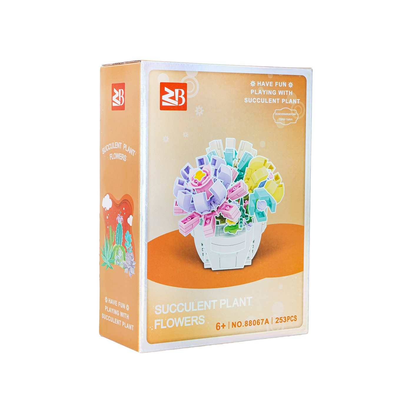 Sada kvetinových blokov, 253el.