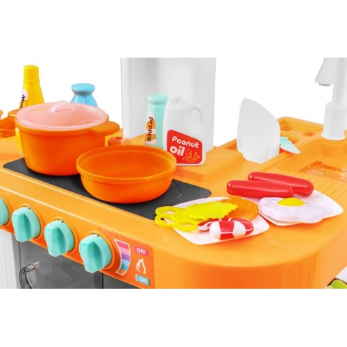 Kuchynský kútik 46 ks. Žltý Zástera Čiapka Kohútik s vodou