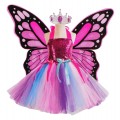 Set motýlích krídel + dúhové šaty