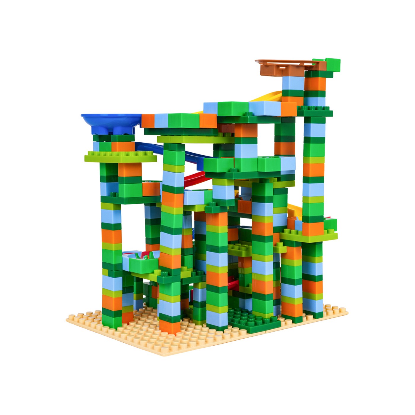 Sada blokov guľôčkových dráh 402 kusov.