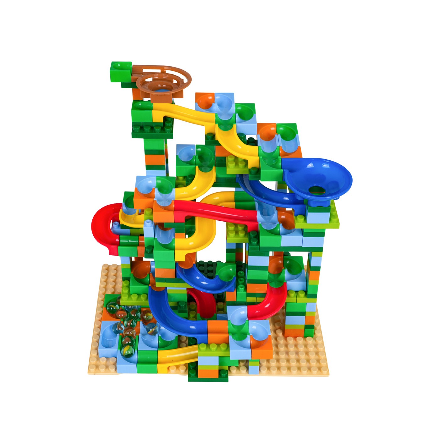 Sada blokov guľôčkových dráh 402 kusov.