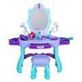 Fialový toaletný stolík Magic Princess