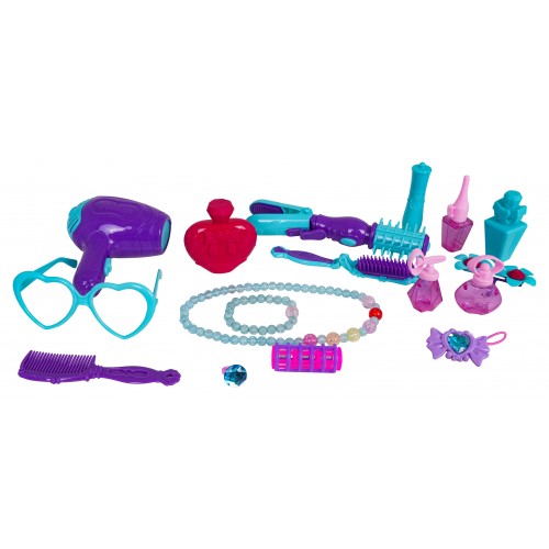 Fialový toaletný stolík Magic Princess