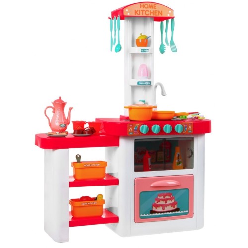 Kuchynský kútik 46 ks. Červený Kohútik s vodou Zástera Čiapka