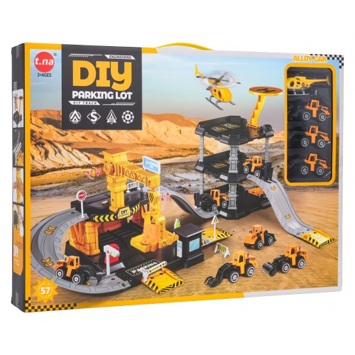 Súprava na parkovanie a stavenisko + autá