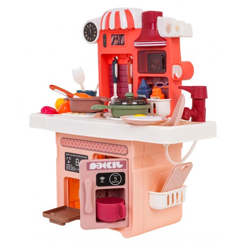 Kuchyňa s funkciou svetla a zvuku Ružová