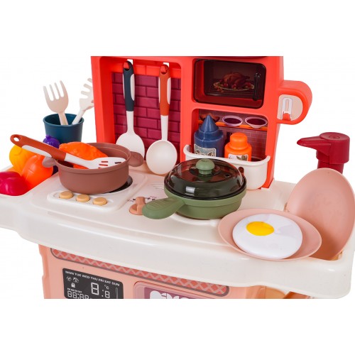 Kuchyňa s funkciou svetla a zvuku Ružová