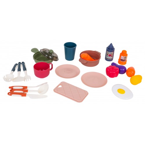 Kuchyňa s funkciou svetla a zvuku Ružová