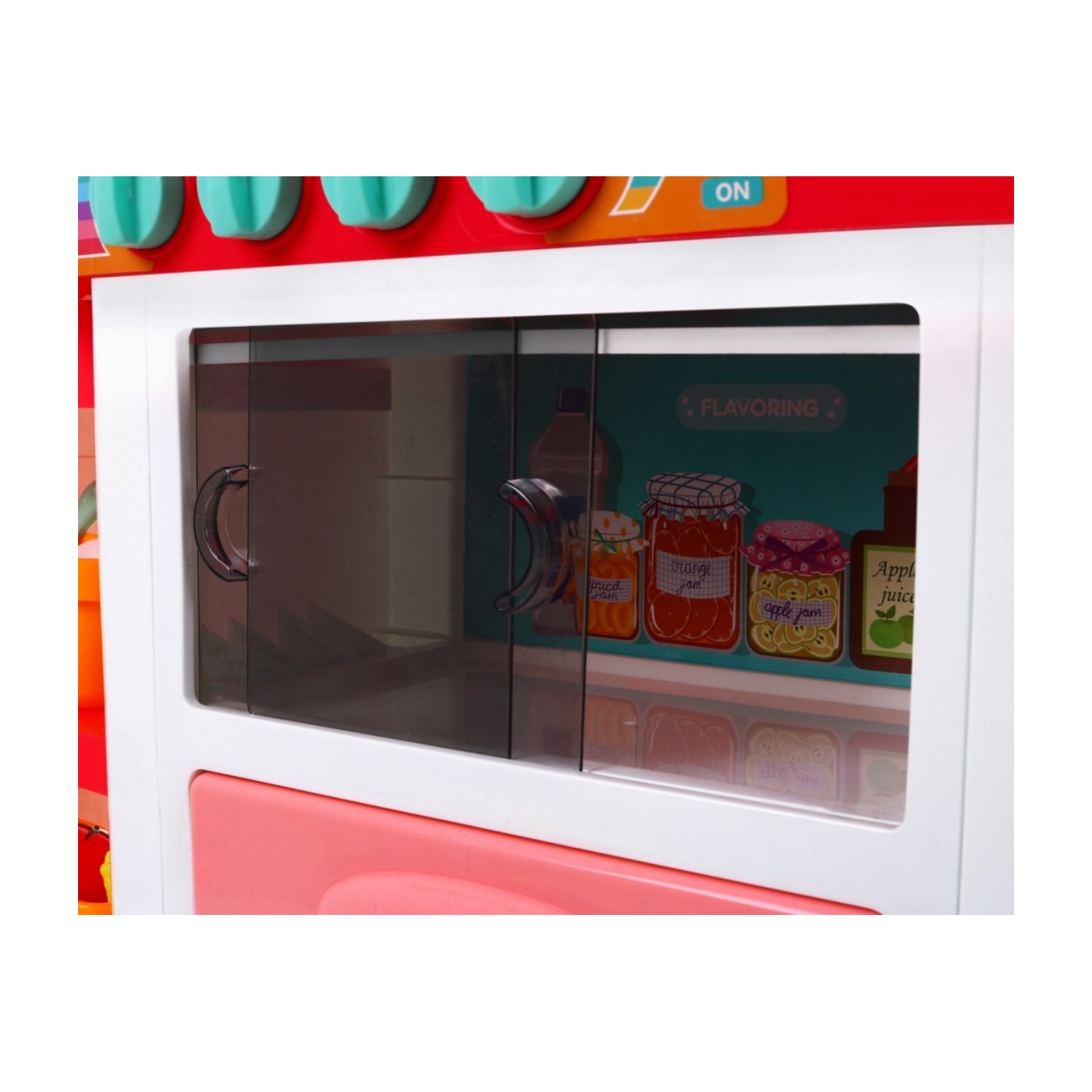 Kuchynský kútik 46 ks. Červený Kohútik s vodou Zástera Čiapka