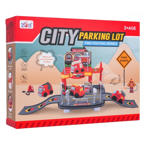 Súprava na parkovanie hasičov + mäkké vozidlá